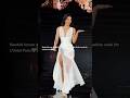 Kendall Jenner walked the runway tonight  the fashion week for L’Oréal Paris🤍🦢 #kendalljenner