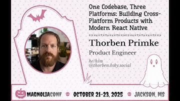 Building Cross-Platform Products with Modern React Native | Thorben Primke | Magnolia Conf 2025