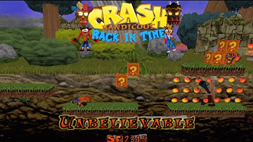 Crash Bandicoot - Back In Time Fangame: Aangepast niveau: Ongelooflijk door SF12345