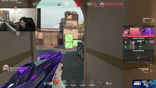 100T Zander Reacts To Sr Sarahs Unexpected 1V5 Ace With The New Ex.o Vandal