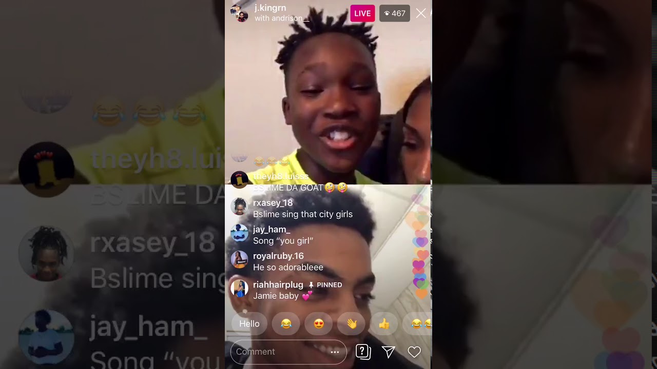 YNW Melly’s Little Brother YNW BSlime Singing Gucci Belt on IG Live! - YouTube