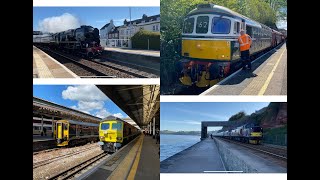 Railtours on Saturday 4th May! Lots of trains 04/05/2024