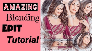 Amazing Fanart Edit Tutorial ❤️|| PicsArt Fanedit Tutorial 💞|| Blending Edit Tutorial for fanpages||