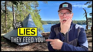 The 5 BIGGEST LIES in the outdoor community  #hiking