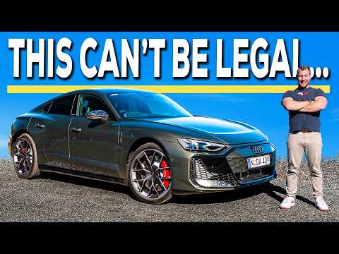 2025 Audi RS E-Tron GT Review: I Know Audi Engineers Have Lost The Plot