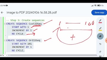 CC-215 Database System | Sequences with Implementation | SQL server