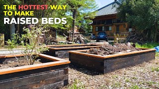 The Hottest Way to Make Raised Beds