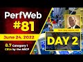 PerfWeb 81 - New Technology: ECMO With the Spectrum System — Day 2