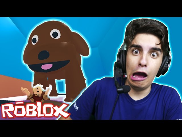 Roblox - ENGOLIDAS PELO CACHORRO GIGANTE (Escape the Pet Store Obby)