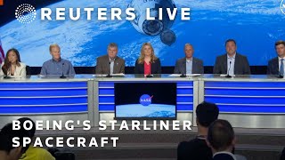 LIVE: Boeing's Starliner spacecraft team holds a briefing ahead of first crewed launch