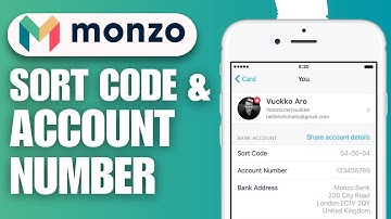 How To Find Sort Code And Account Number | Monzo 2O25