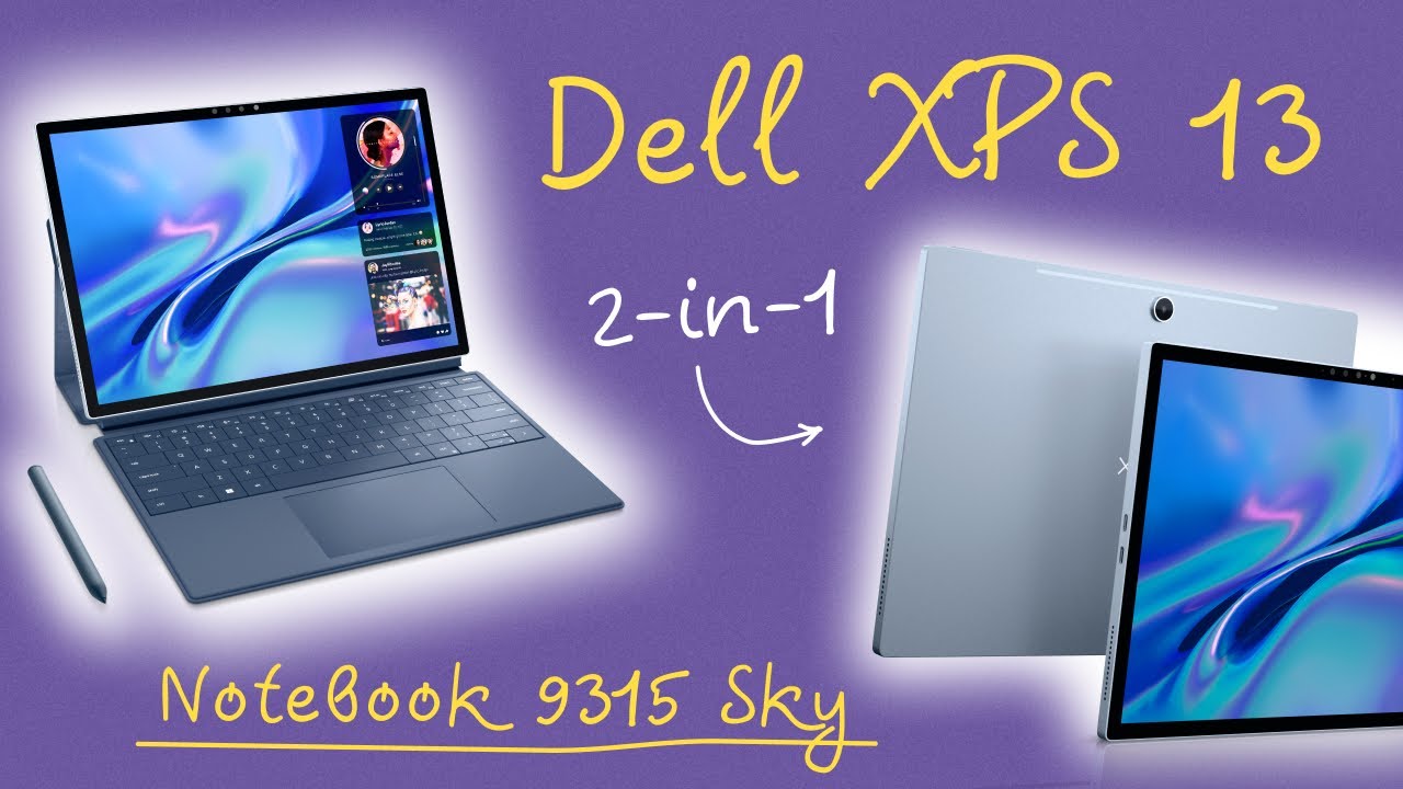Dell XPS 13 2-in-1 Sky - Great Alternative to Surface Pro 9