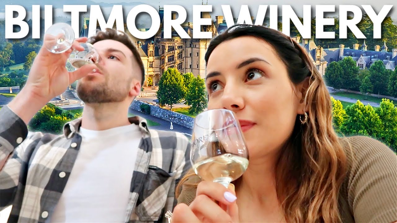 🇬🇧 Brits Try WINE TASTING at the BILTMORE ESTATE WINERY! 🇺🇸 - YouTube