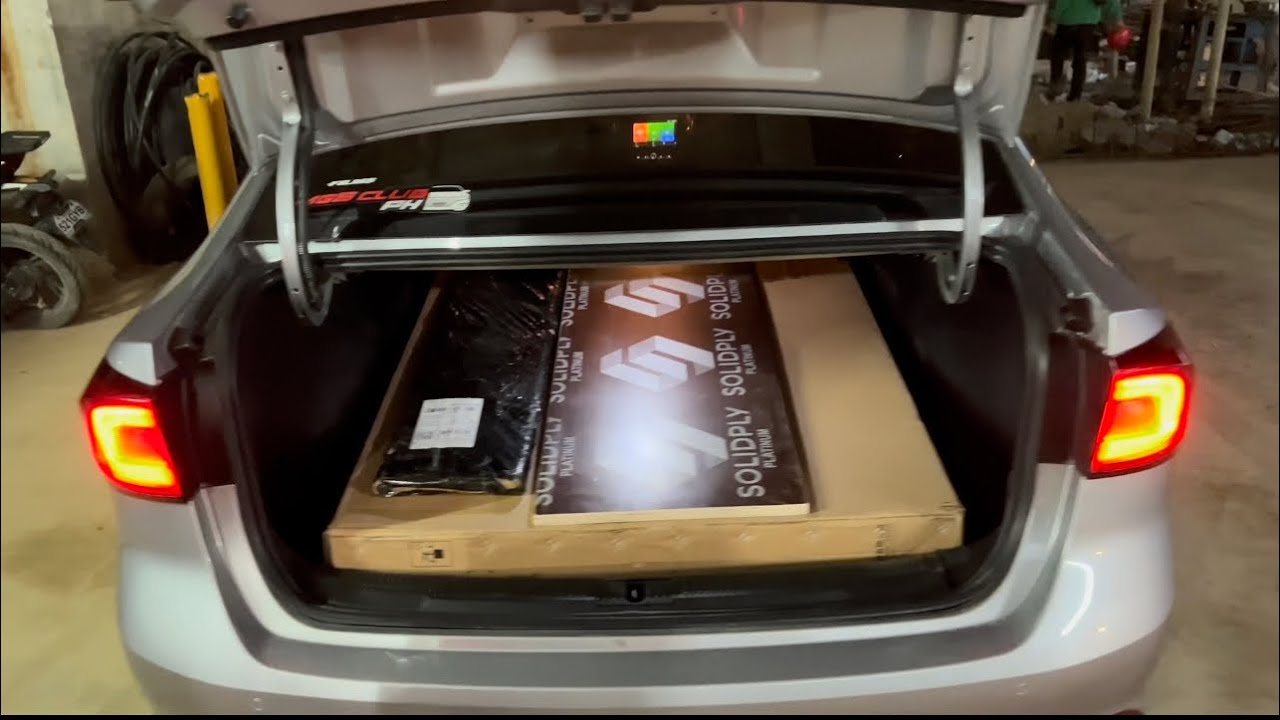 How Spacious is the Trunk of MG5 | MG5 Trunk Space | 512L Trunk Space ...