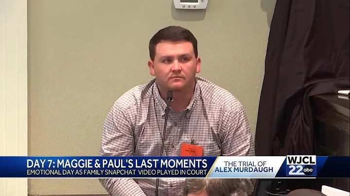 Family friends identify Alex Murdaugh's voice in video shot at crime scene