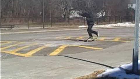 Skating At Clough School