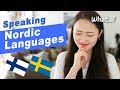 Trying to Speak FINNISH & SWEDISH (Nordic languages Part.1)