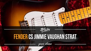 Famous What's the word? A Fender Custom Shop Jimmie Vaughan Strat! Wealth