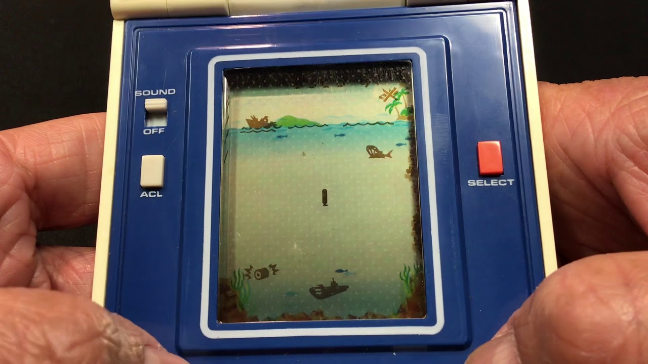 バンダイLSIゲーム15 激戦Uボート 1982年 - YouTube