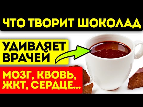 Что творит шоколад с сосудами, кровью, мозгом, ЖКТ и другими органами