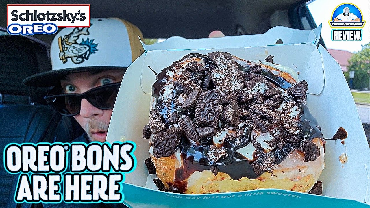 Schlotzsky's® Oreo® Bon Review! 🍪| The Best Cinnabon® Ever