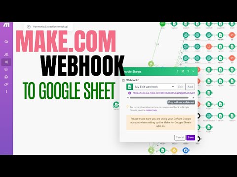 How to Connect a Google Sheet to Make Using a Webhook