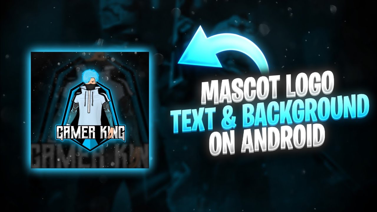 How To Make Mascot Logo Text And Background || Mascot Logo Text & Background  Tutorial On Android - YouTube