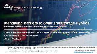 Modeled vs. empirical wholesale market value for co-located solar + storage projects