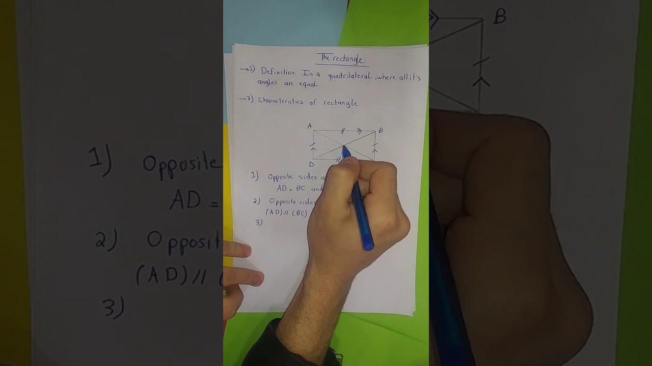 Characteristics of Rectangle G.8