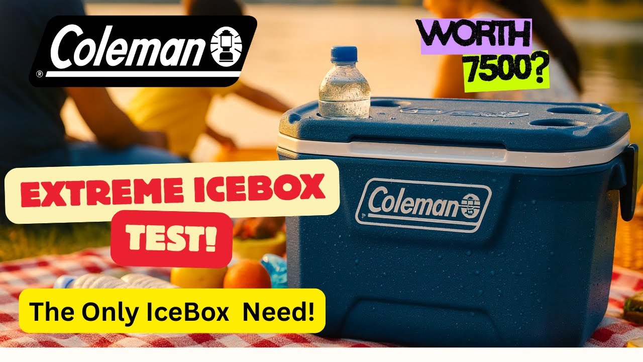 Coleman Xtreme Hard Ice Box — Real-World Review & Live Demo (India)