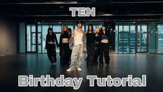[TEN - Birthday] Full Dance Tutorial Slow Mirrored (x0.5, x0.7, x1.0)