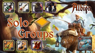 Solo Group Dungeon t5 // Yellow Zone // Albion Online