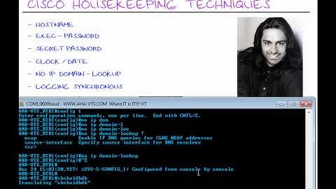 AHA-VTS© K.L.I.P.cast© : Cisco Housekeeping Techniques