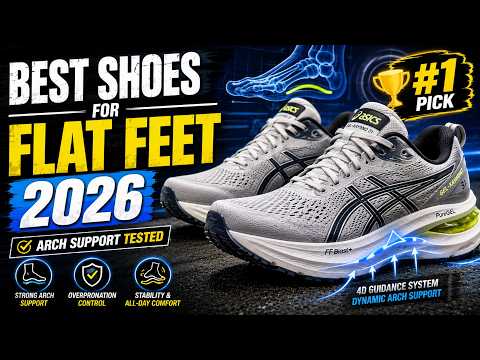 Top 5 Best Shoes for Flat Feet in 2026 [Arch Support Tested]
