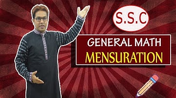 SSC General Math | Mensuration | পরিমিতি [ Towhid Sir ]