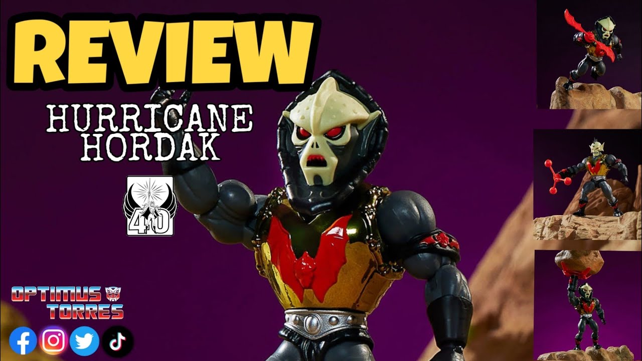 HURRICANE HORDAK / MOTU ORIGINS / MATTEL CREATIONS / REVIEW