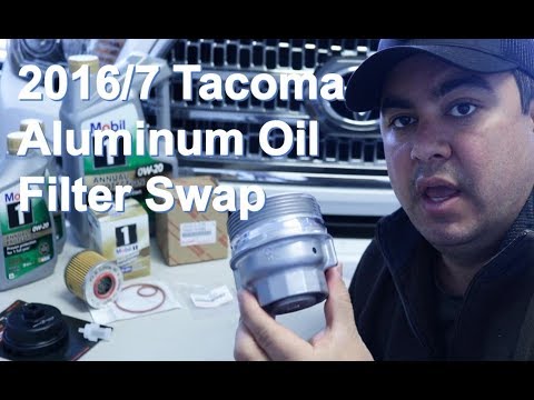 Tacoma Aluminum Oil Filter Swap