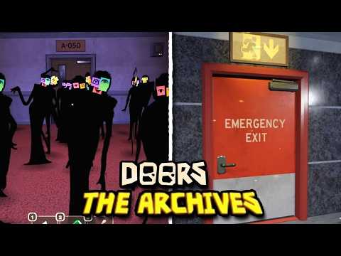 DOORS: THE ARCHIVES - Gameplay & Emergency Exit Ending (Roblox)