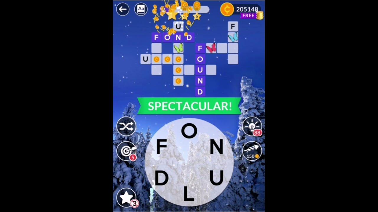 Wordscapes Daily Puzzle December 31, 2023 gameplay Answers Solution