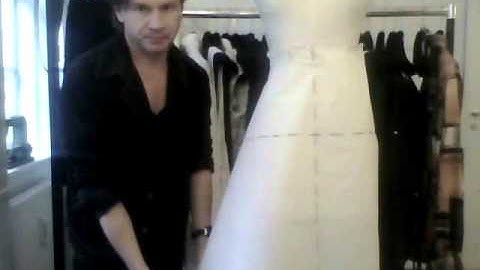 8. How to drape skirts - by bespoke tailor Sten Martin