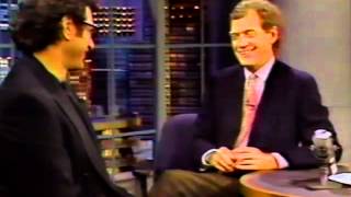 Jeff Goldblum on Letterman - 1 of 2