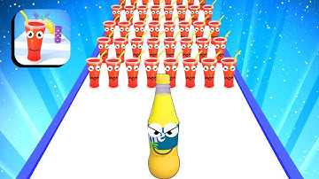 Juice Run 3D 🍑🍾🍷 FUNNIEST APP GAME MOMENT - All Level Gameplay Walkthrough iOS, Android Lv 24-25-jr