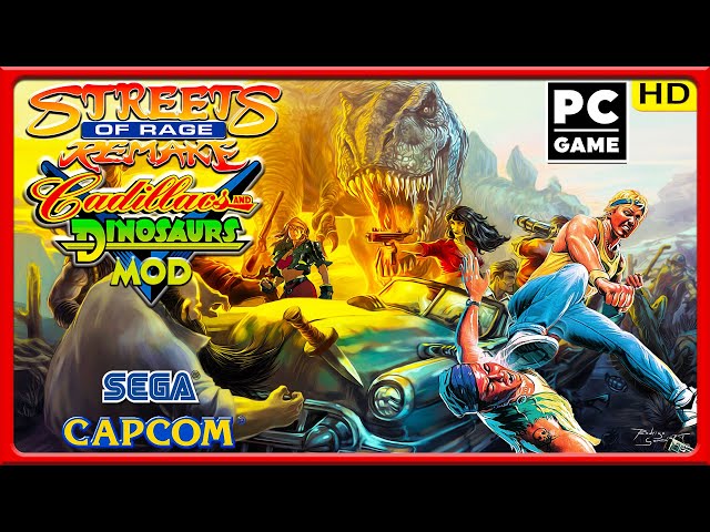 Cadillacs and Dinosaurs no Playstation 2 (Bor - Beats of Rage) #SpelunkaTV  