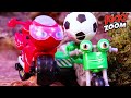Ricky Saves the Football Match ⚽ Ricky Zoom Toy Episode | Ultimate Rescue Motorbikes for Kids