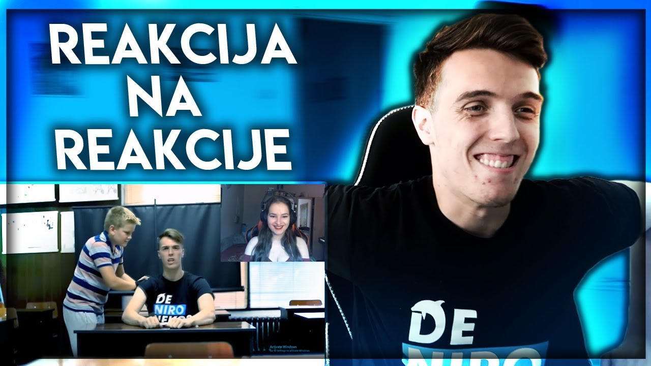 REAKCIJA NA REAKCIJE - UĐI U VODU (riba me isprozivala?)