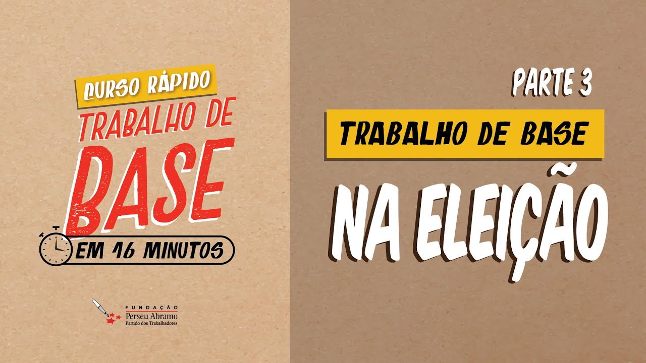 Trabalho de base na eleição | Série "Como fazer trabalho de base"