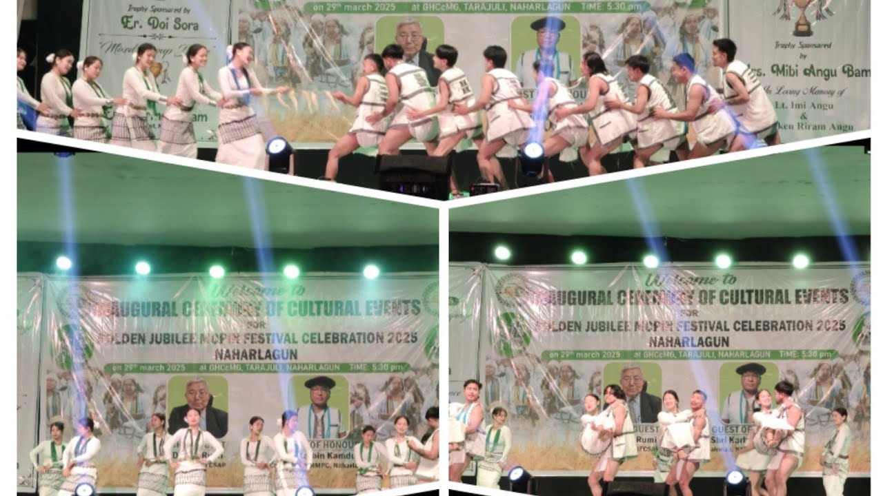 Dwgo Anw Mopin team|Mix dance|Golden Jubilee Mopin celebration Naharlagun  2025|Mopin Nyijir gadda