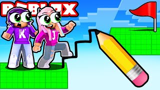 Only 999 IQ Players can beat this Doodle Obby! ✏ | Roblox!