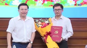 Tỉnh ủy công bố quyết định công tác cán bộ | LONG AN TV