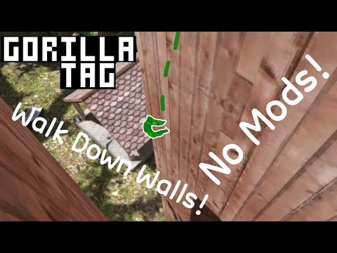 How To Walk On WALLS in Gorilla Tag